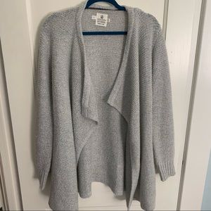 Volcom grey cardigan sweater